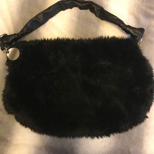 Jennifer Lopez fur bag.